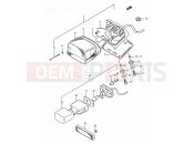 SUZUKI LS650 N (1992) Savage (E03,E28,E33) 24 - REAR COMBINATION LAMP