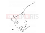 SUZUKI LS650 N (1992) Savage (E03,E28,E33) 27 - PROP STAND - REAR BRAKE