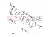 SUZUKI LS650 P (1993) Savage (E03,E28,E33) 41 - FRONT CALIPER