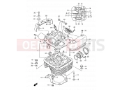 SUZUKI LS650 K5 (2005) Savage 2 - CYLINDER HEAD