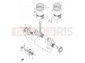 SUZUKI LS650 K5 (2005) Savage 6 - CRANKSHAFT