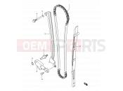 SUZUKI LS650 K5 (2005) Savage 10 - CAM CHAIN