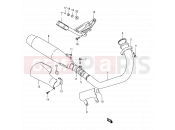 SUZUKI LS650 K5 (2005) Savage 13 - MUFFLER