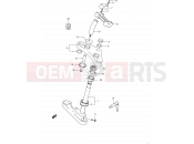 SUZUKI LS650 K5 (2005) Savage 44 - STEERING STEM