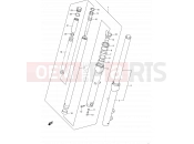 SUZUKI LS650 K5 (2005) Savage 43 - FRONT DAMPER
