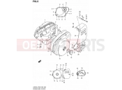 SUZUKI LS650 L2 (2012) Savage 5 - CRANKCASE COVER