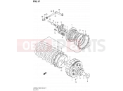 SUZUKI LS650 L2 (2012) Savage 17 - CLUTCH