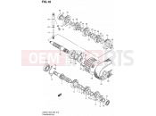 SUZUKI LS650 L2 (2012) Savage 18 - TRANSMISSION
