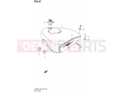 SUZUKI LS650 L2 (2012) Savage 37 - FUEL TANK (LS650L2 E03)