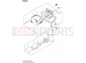 SUZUKI LS650 L2 (2012) Savage 29 - REAR COMBINATION LAMP