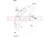 SUZUKI LS650 L2 (2012) Savage 46 - REAR FENDER