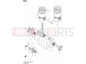 SUZUKI LS650 L4 (2014) Savage 6 - CRANKSHAFT