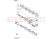 SUZUKI LS650 L4 (2014) Savage 18 - TRANSMISSION