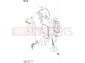 SUZUKI LS650 L4 (2014) Savage 42 - FRAME COVER