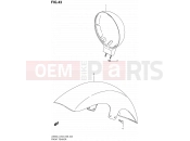 SUZUKI LS650 L4 (2014) Savage 43 - FRONT FENDER