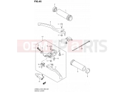 SUZUKI LS650 L4 (2014) Savage 45 - HANDLE LEVER