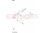 SUZUKI LS650 L4 (2014) Savage 51 - PILLION RIDER HANDLE