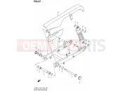 SUZUKI LS650 L4 (2014) Savage 57 - REAR SWINGINGARM