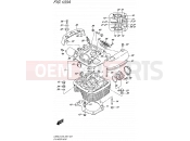 SUZUKI LS650 L5 (2015) Savage (E03,E28,E33) 103A - CYLINDER HEAD