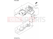 SUZUKI LS650 L5 (2015) Savage (E03,E28,E33) 339A - REAR COMBINATION LAMP