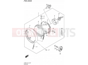 SUZUKI LS650 L5 (2015) Savage (E24) 333A - HEADLAMP