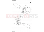 SUZUKI LS650 L5 (2015) Savage (E24) 355A - HANDLE SWITCH