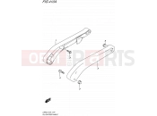 SUZUKI LS650 L5 (2015) Savage (E24) 410A - PILLION RIDER HANDLE