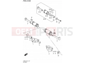 SUZUKI LS650 L5 (2015) Savage (E24) 415A - FOOTREST