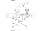 SUZUKI LS650 L5 (2015) Savage (E24) 541A - REAR SWINGINGARM