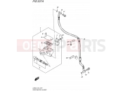 SUZUKI LS650 L5 (2015) Savage (E24) 537A - FRONT MASTER CYLINDER
