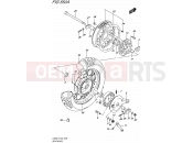 SUZUKI LS650 L5 (2015) Savage (E24) 550A - REAR WHEEL