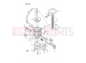 SUZUKI LS650F / LS650P J (1988) Savage (E04,E18,E22,E34,E75,E77) 10 - CARBURETOR