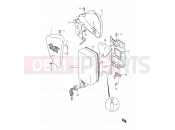 SUZUKI LS650P K2 (2002) Savage (E02,E17,E25) 32C - FRAME COVER (MODEL K2/K3)