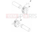 SUZUKI LS650P K2 (2002) Savage (E03,E28,E33) 26 - HANDLE SWITCH (MODEL T/V/W/X/Y/K1/K2/K3)