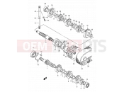 SUZUKI LS650P K3 (2003) Savage (E03,E28,E33) 15 - TRANSMISSION