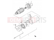 SUZUKI LS650P K3 (2003) Savage (E03,E28,E33) 17 - STARTING MOTOR (SEE NOTE)