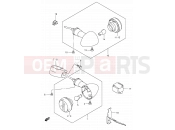 SUZUKI LS650P K4 (2004) Savage (E03,E28,E33) 23A - TURN SIGNAL LAMP (MODEL K4)