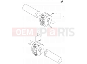 SUZUKI LS650P K4 (2004) Savage (E03,E28,E33) 26A - HANDLE SWITCH (MODEL K4)