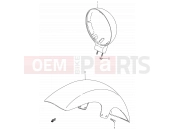 SUZUKI LS650P K4 (2004) Savage (E03,E28,E33) 34 - FRONT FENDER