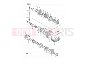 SUZUKI LS650P L (1990) Savage (E24) 15 - TRANSMISSION (MODEL G/J/K/L,LS650PM E01)