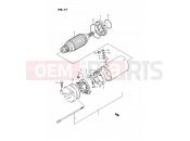SUZUKI LS650P L (1990) Savage (E24) 17 - STARTING MOTOR