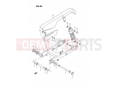 SUZUKI LS650P L (1990) Savage (E24) 46 - REAR SWINGING ARM