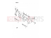 SUZUKI LS650P L (1990) Savage (E24) 42 - FRONT CALIPER