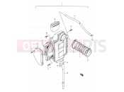 SUZUKI LS650P T (1996) Savage (E03,E28,E33) 11 - AIR CLEANER