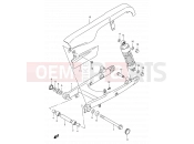 SUZUKI LS650P T (1996) Savage (E03,E28,E33) 46 - REAR SWINGING ARM