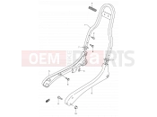 SUZUKI LS650P V (1997) Savage (E03,E28,E33) 40 - PILLION HANDLE