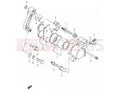 SUZUKI LS650P W (1998) Savage (E03,E28,E33) 44 - FRONT CALIPER