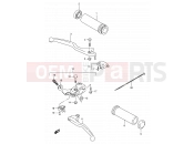 SUZUKI LS650P X (1999) Savage (E02,E04,E17,E18,E25,P37) 35 - HANDLE LEVER