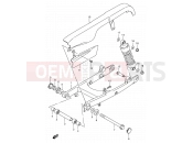 SUZUKI LS650P X (1999) Savage (E02,E04,E17,E18,E25,P37) 45 - REAR SWINGING ARM