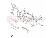 SUZUKI LS650P X (1999) Savage (E02,E04,E17,E18,E25,P37) 43 - FRONT CALIPER